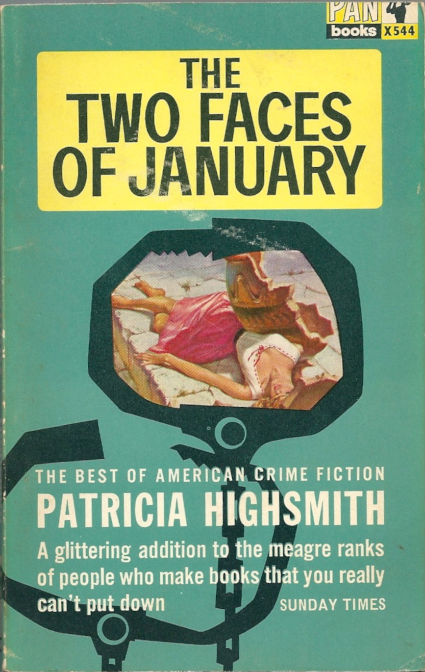 The Two Faces of January, Patricia Highsmith (Pan paperback 1964)