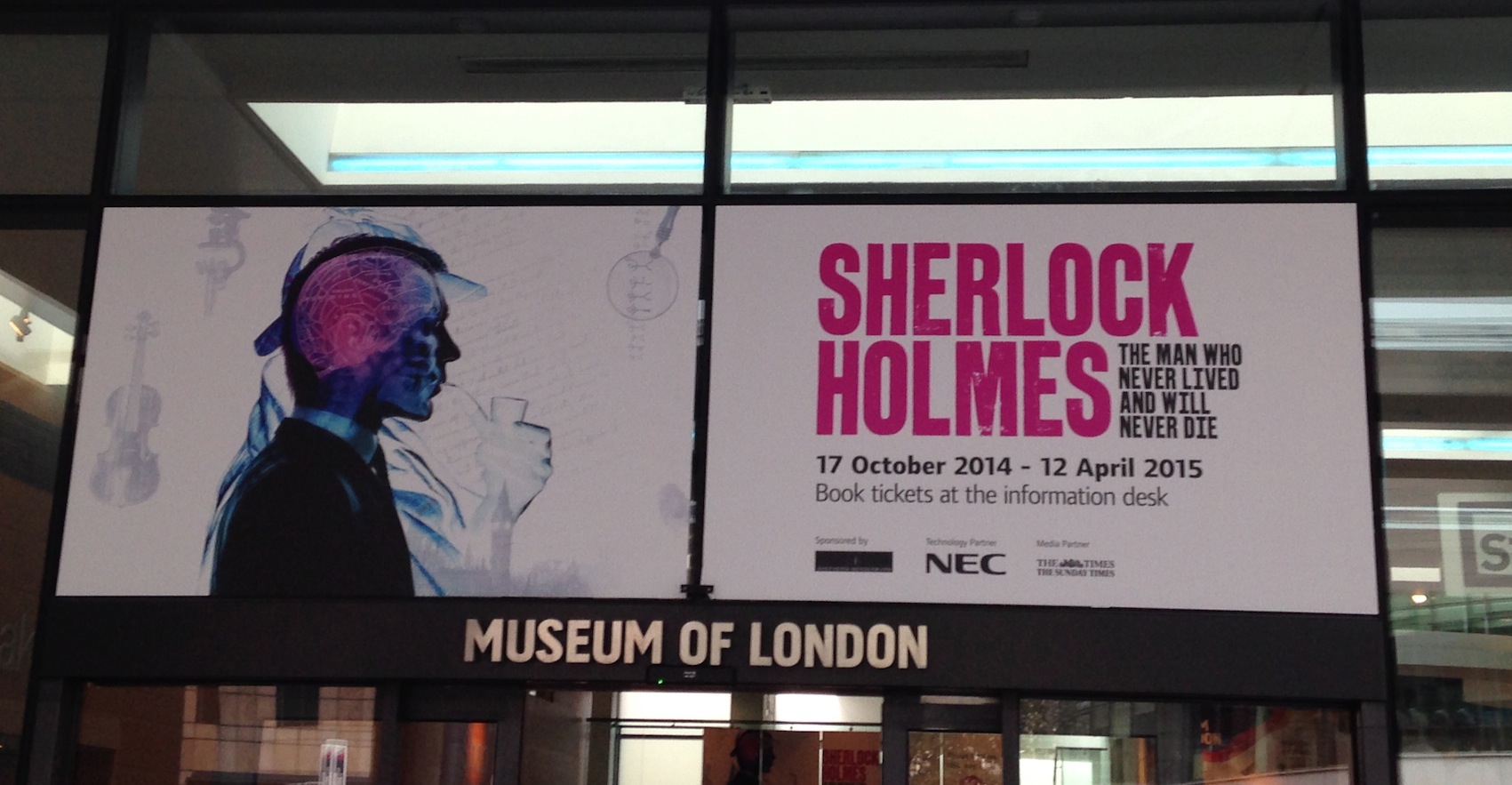 Sherlock Holmes Exhibition at the Museum of London
